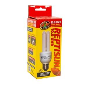 2-pack Zoo Med ReptiSun 10.0 UVB Mini Compact Fluorescent Lamp 13 Watts FS-C10M